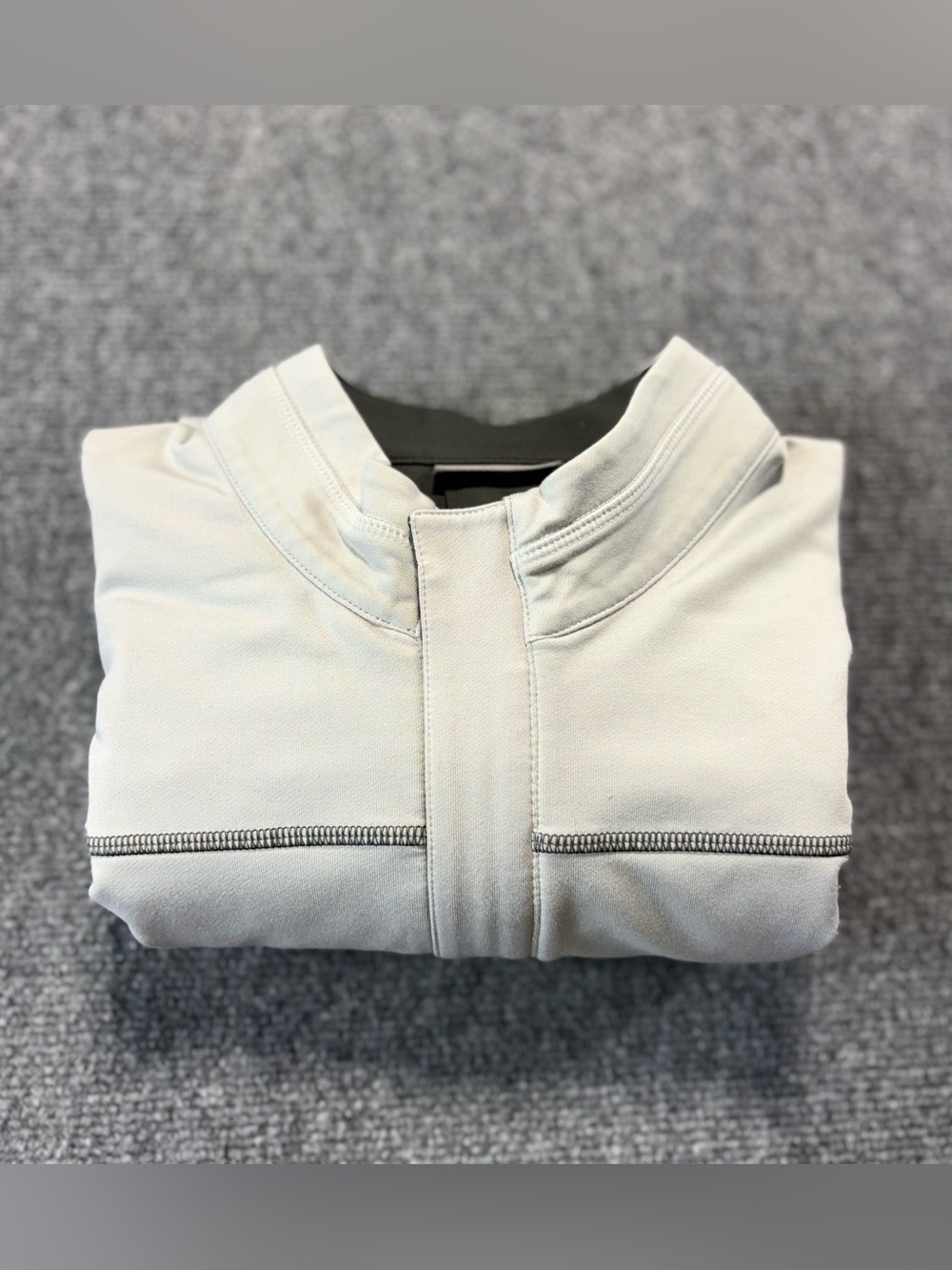 Ashworth Golf Pullover Men's Size L Gray Quarter Zip Mock Neck Jacket
Sweater